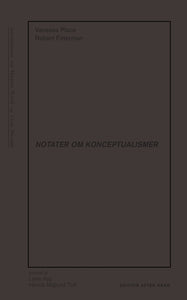 Vanessa Place & Robert Fitterman: Notater om konceptualismer